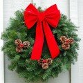 decoration-ideas-terrific-green-christmas-wreath-with-pine-cones-also-pretty-red-ribbon-wonderful-christmas-wreaths-ideas-with-creative-design